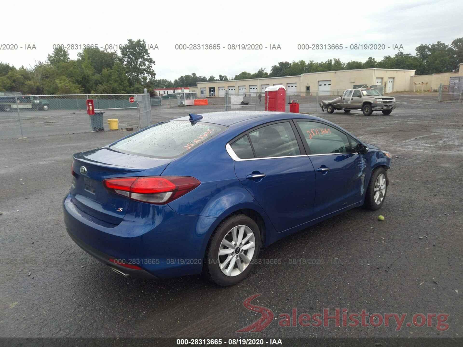 3KPFL4A7XHE067759 2017 KIA FORTE