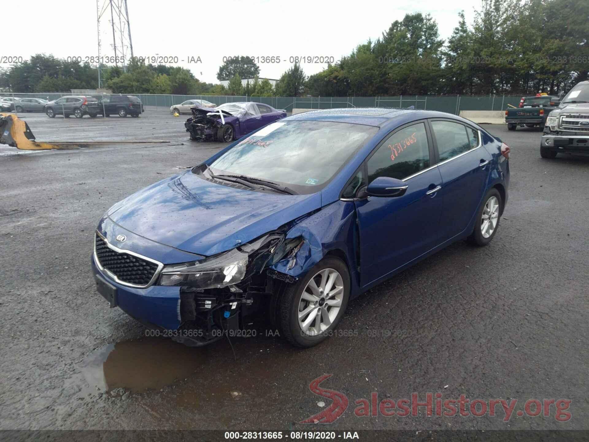 3KPFL4A7XHE067759 2017 KIA FORTE