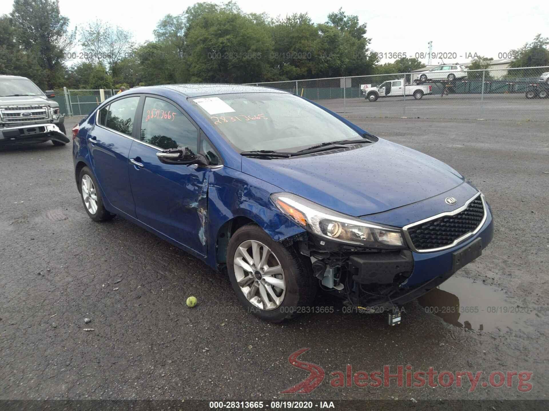 3KPFL4A7XHE067759 2017 KIA FORTE