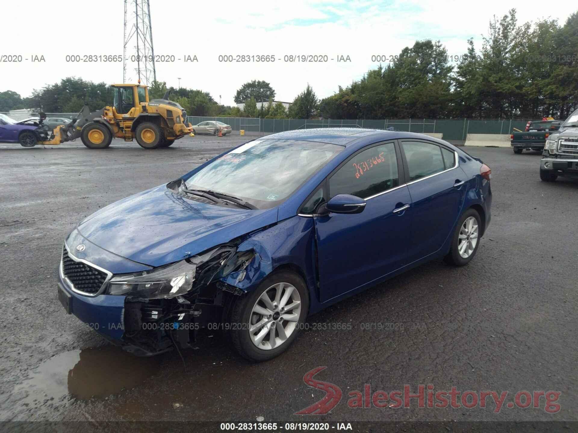 3KPFL4A7XHE067759 2017 KIA FORTE