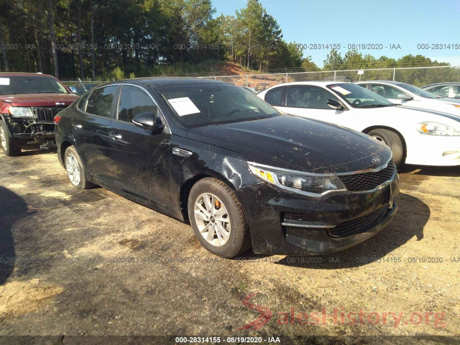 5XXGT4L38GG117112 2016 KIA OPTIMA