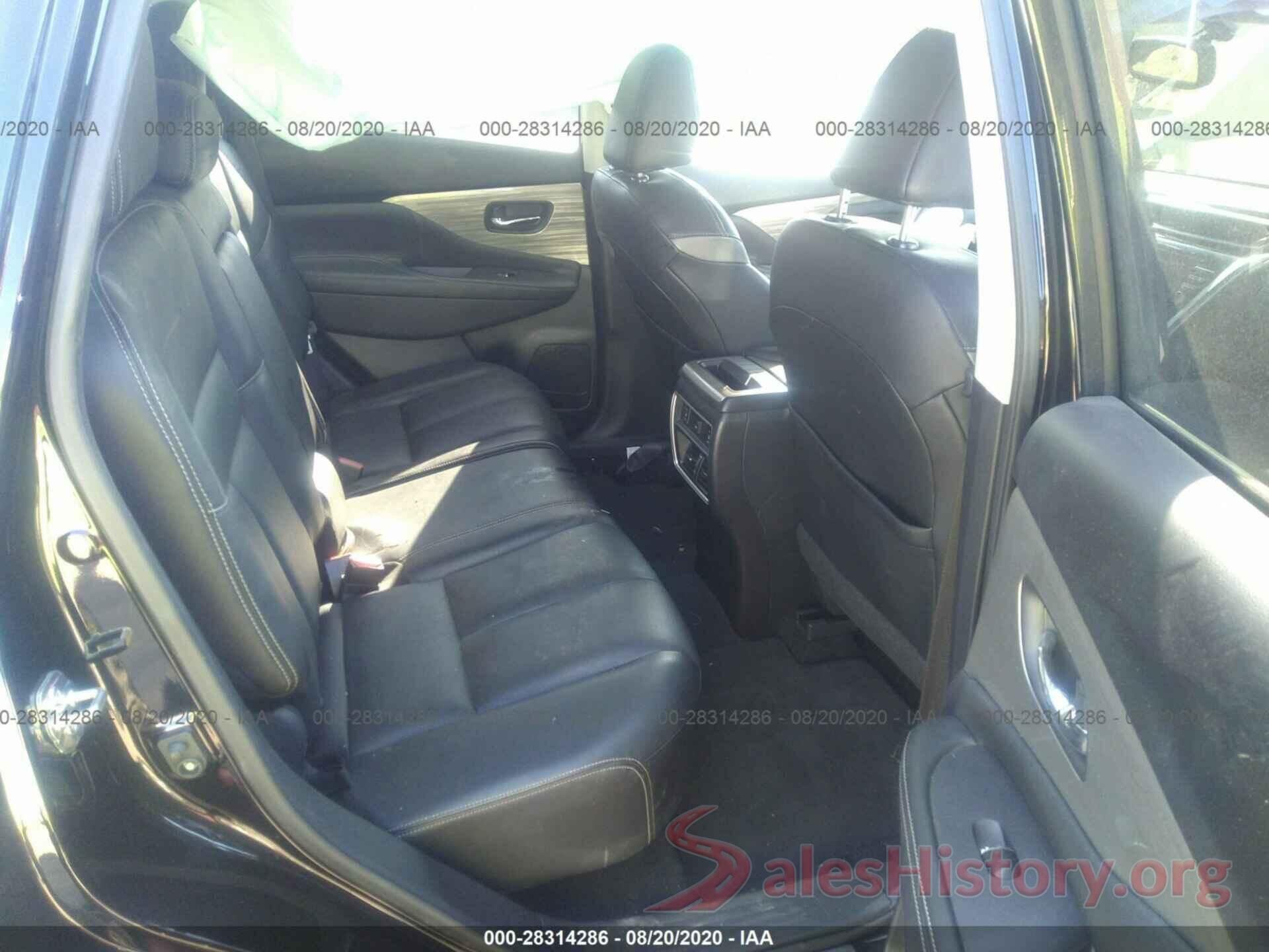 5N1AZ2MG2JN151001 2018 NISSAN MURANO