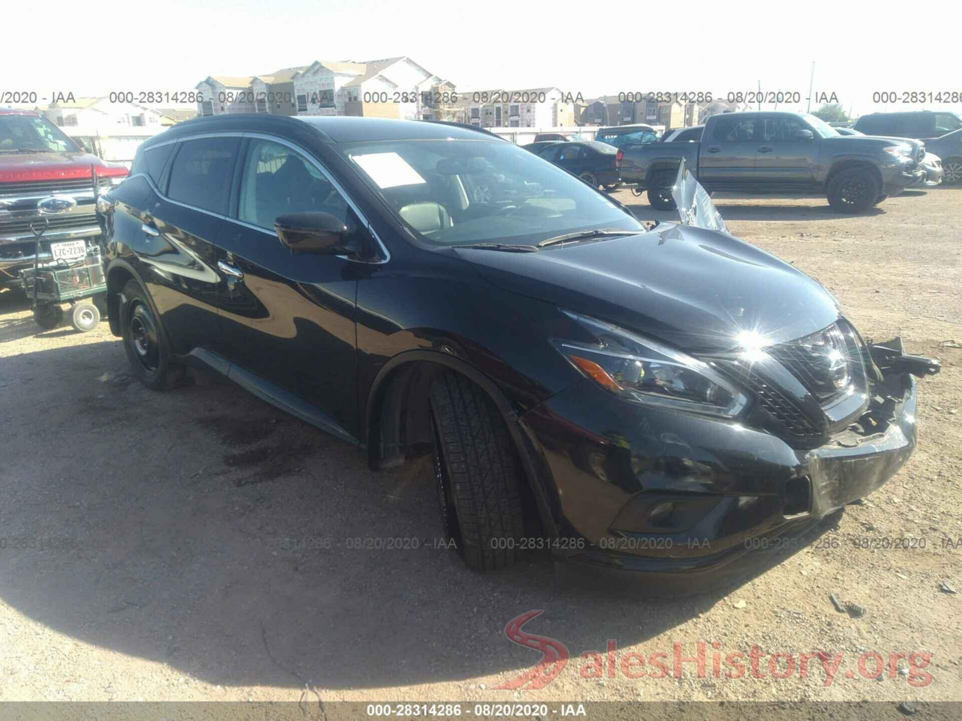 5N1AZ2MG2JN151001 2018 NISSAN MURANO