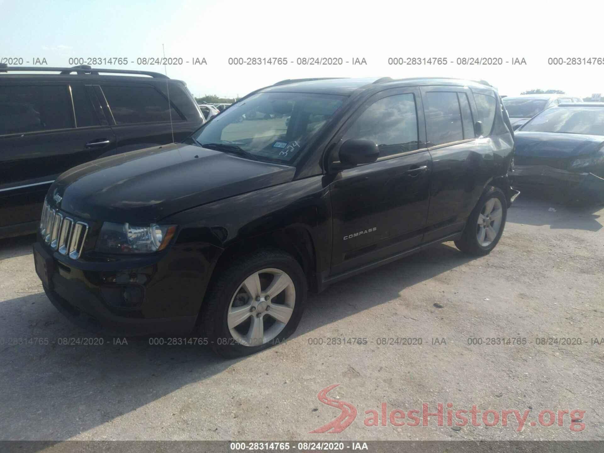 1C4NJCBA8GD574004 2016 JEEP COMPASS