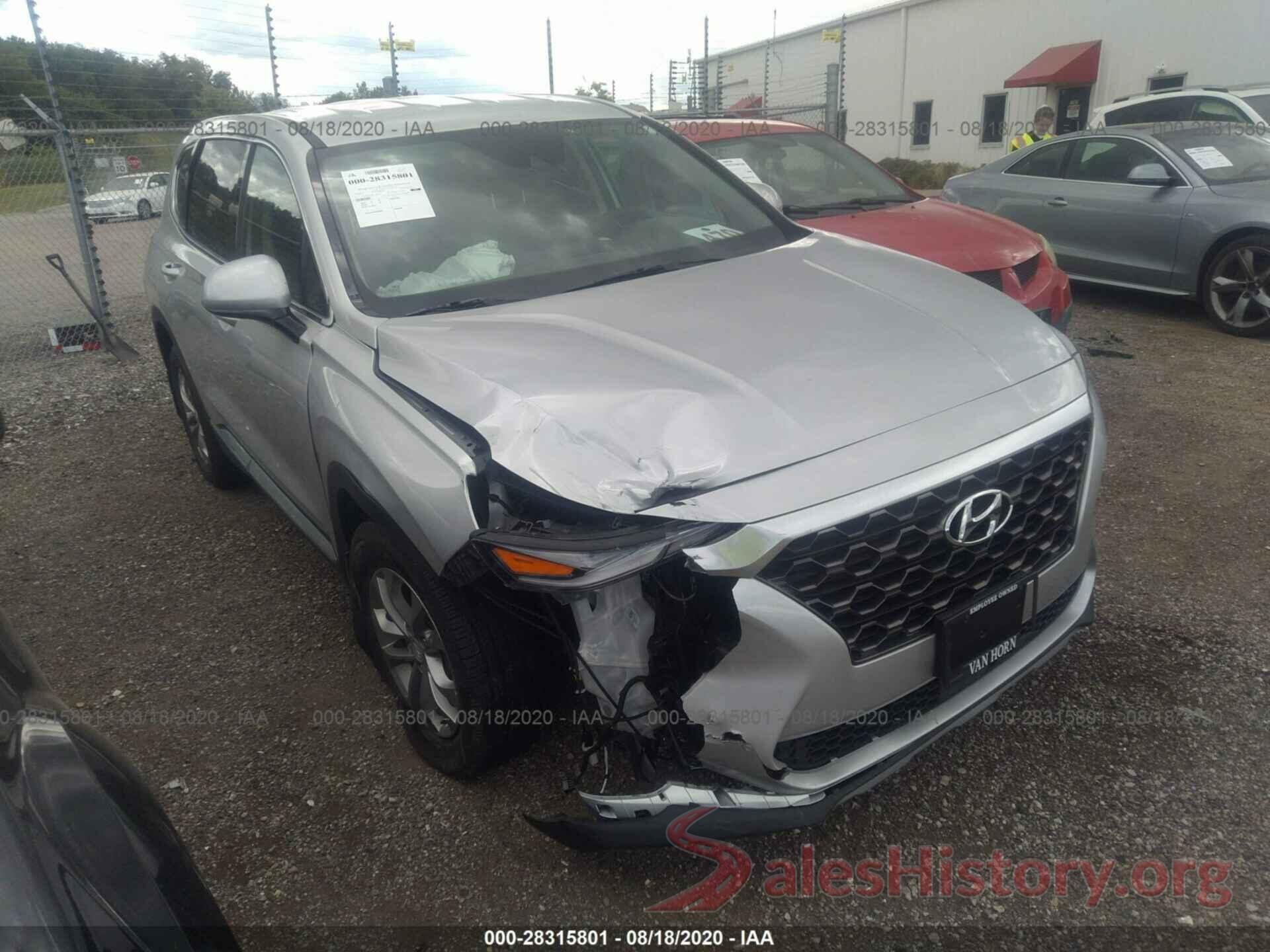 5NMS3CAD6LH169916 2020 HYUNDAI SANTA FE