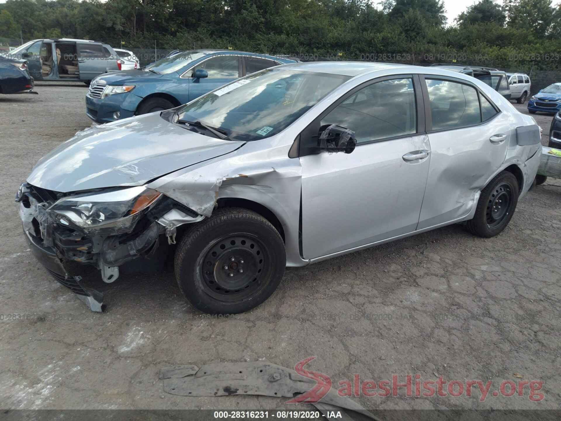 2T1BURHE7GC582194 2016 TOYOTA COROLLA