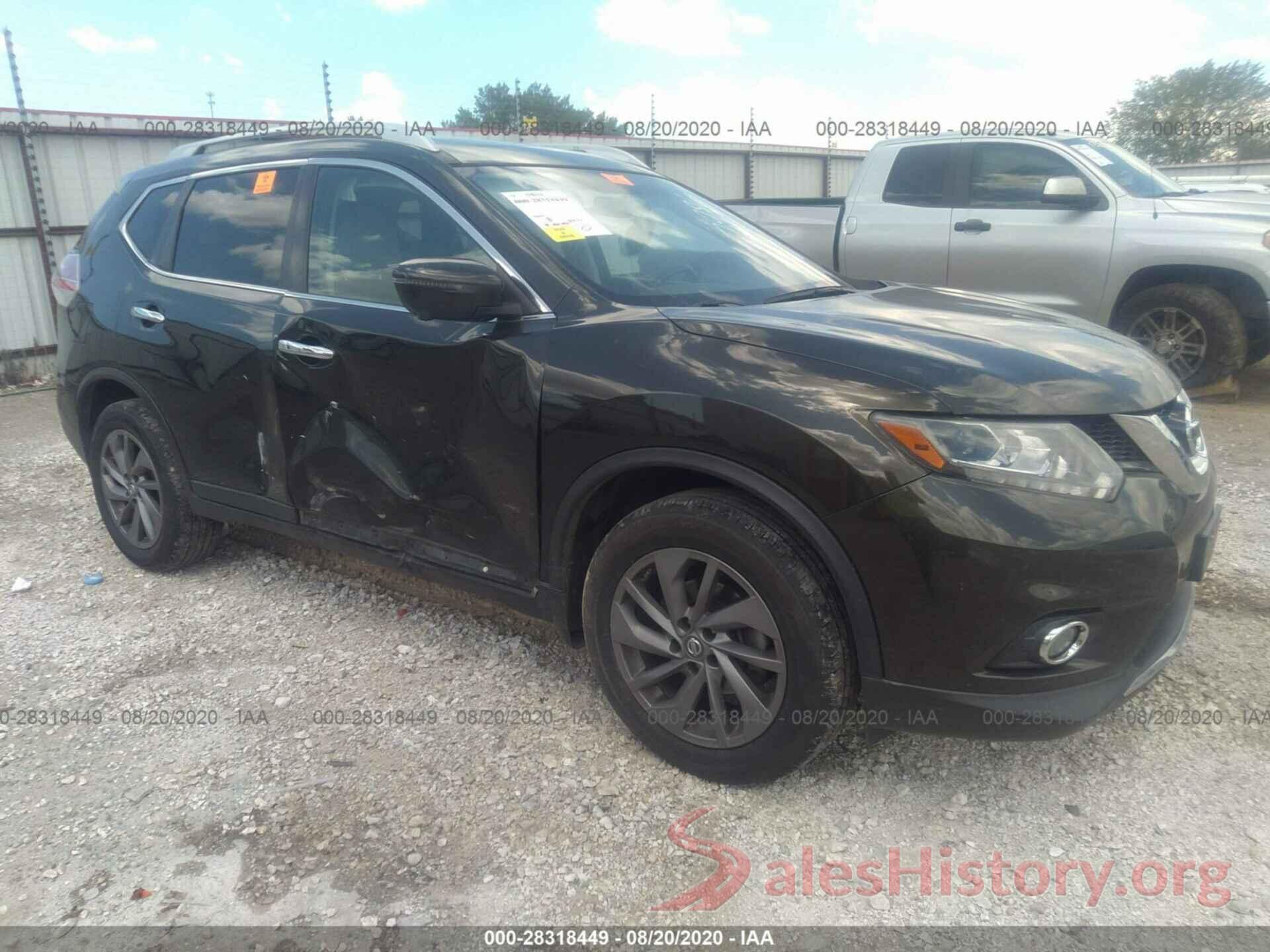 5N1AT2MV8GC737996 2016 NISSAN ROGUE