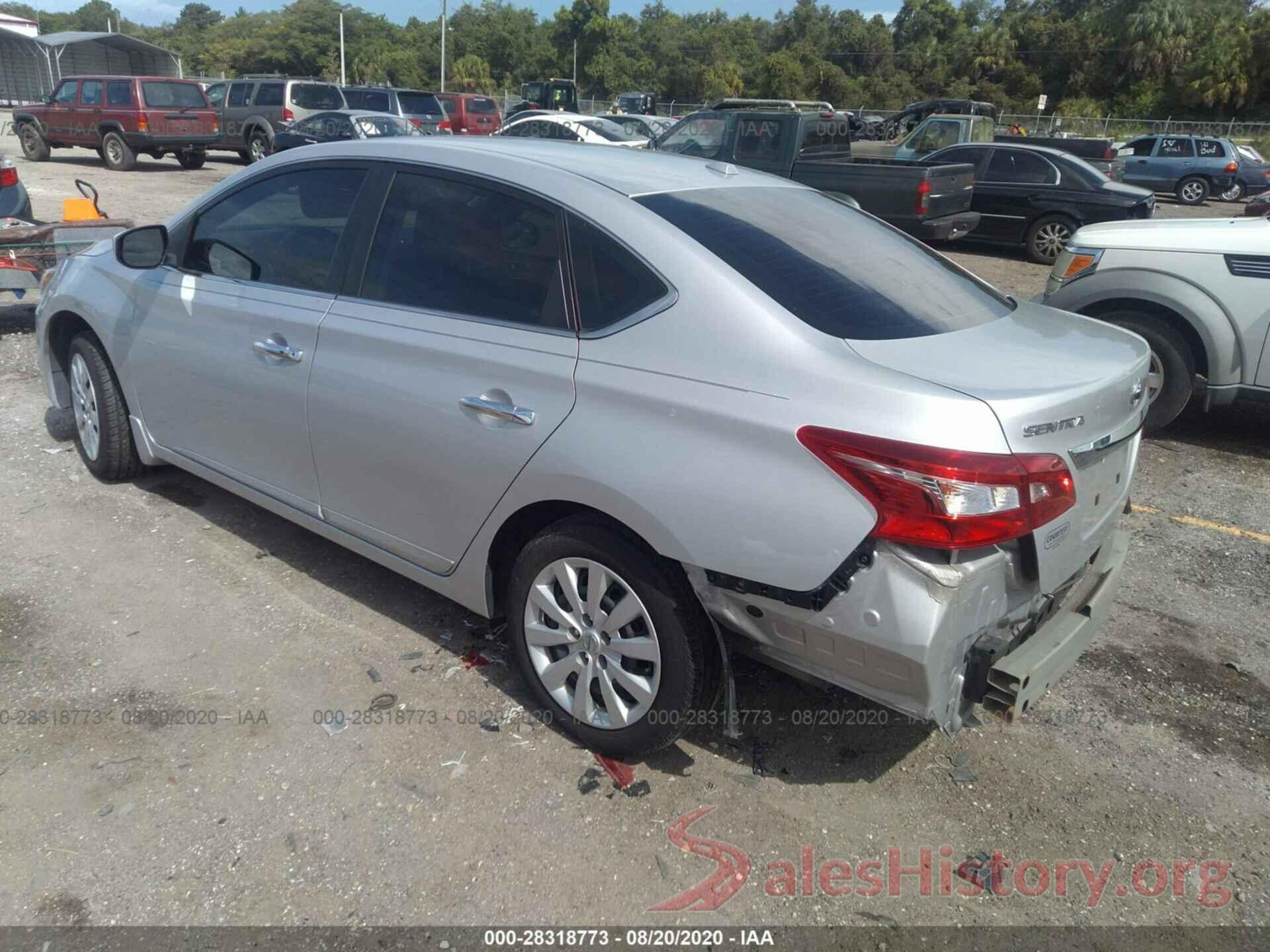 3N1AB7AP1HL660407 2017 NISSAN SENTRA