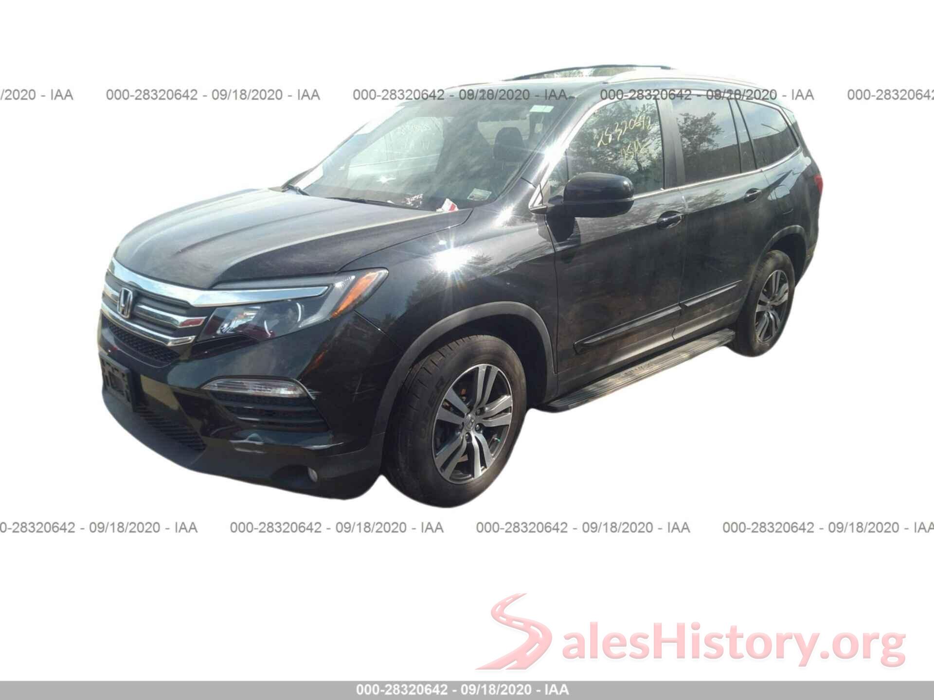 5FNYF6H80GB010859 2016 HONDA PILOT