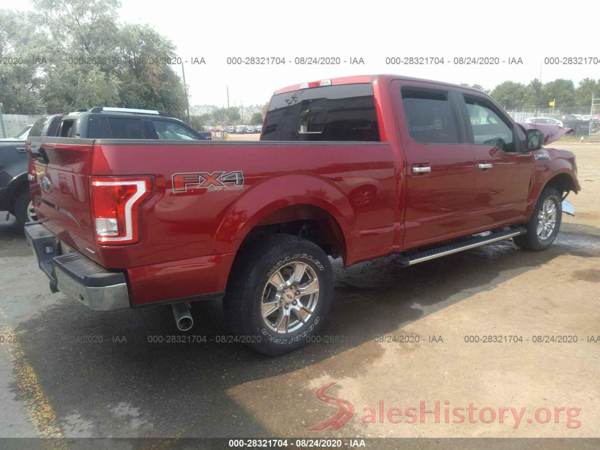 1FTFW1EF5GKE75833 2016 FORD F-150