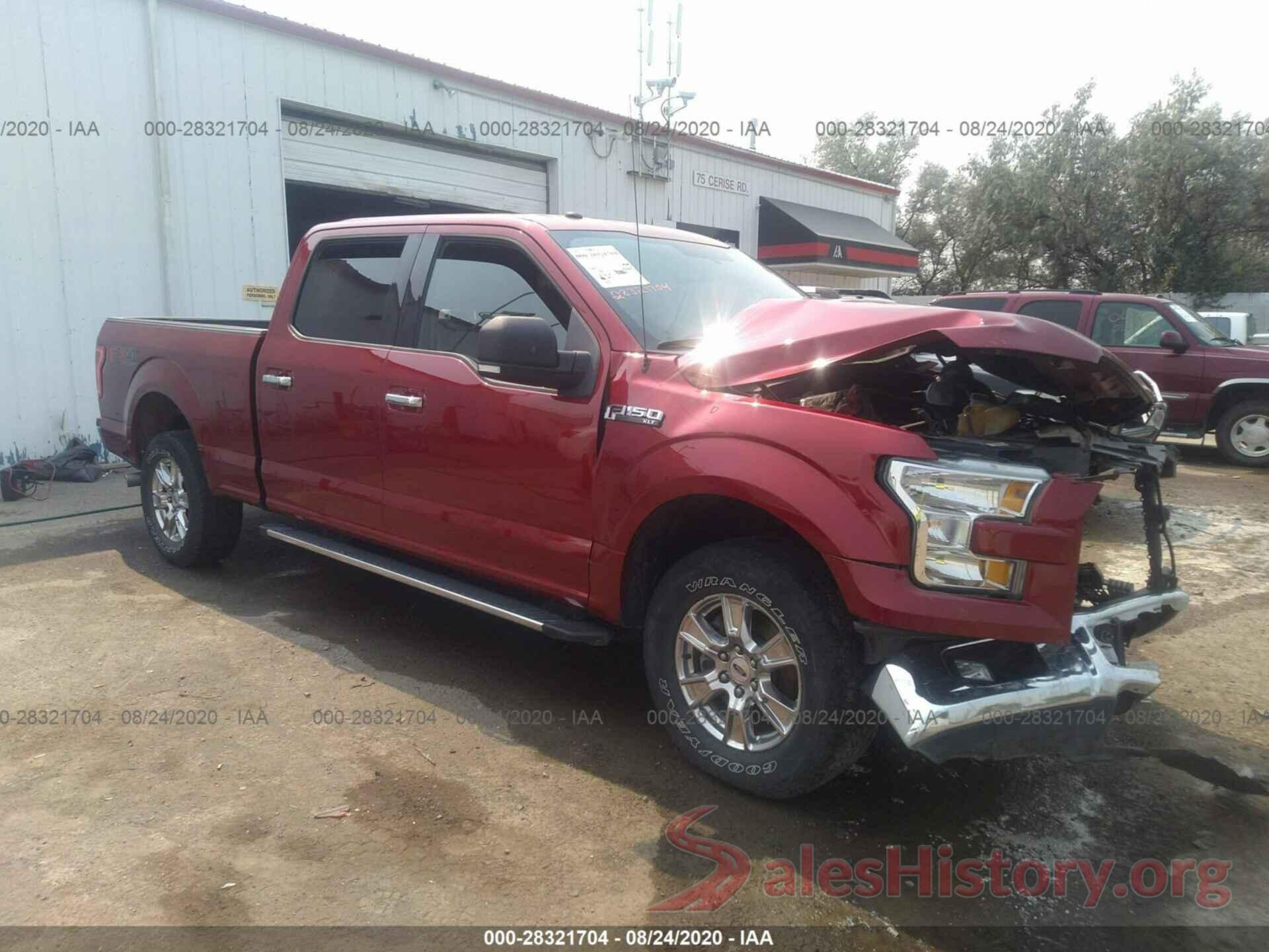 1FTFW1EF5GKE75833 2016 FORD F-150