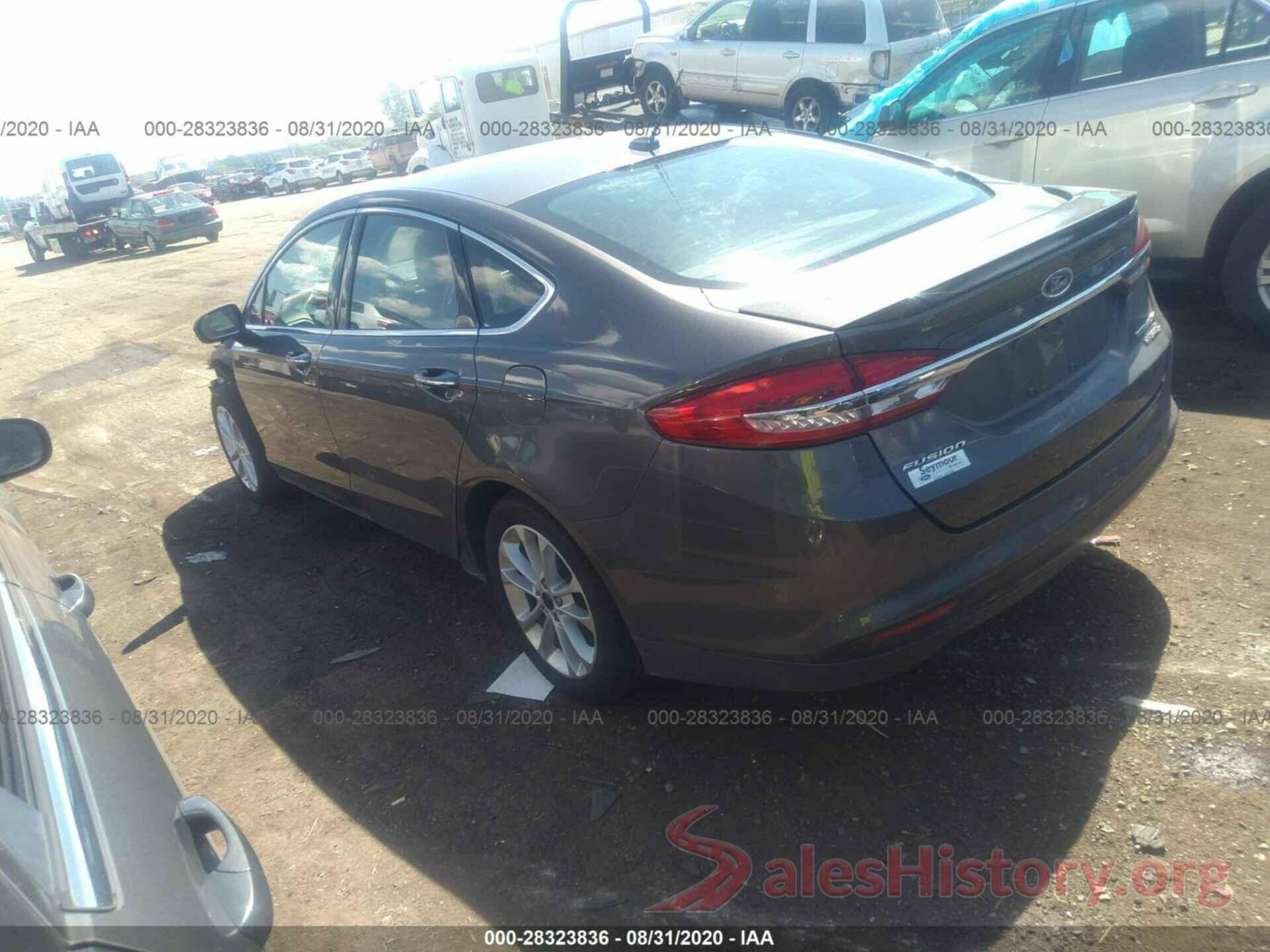 3FA6P0RU3JR147853 2018 FORD FUSION HYBRID