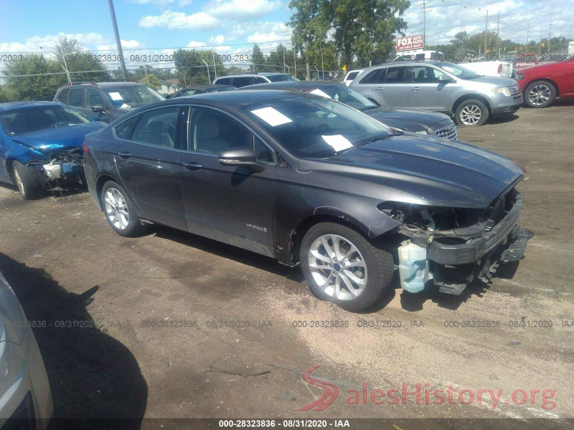 3FA6P0RU3JR147853 2018 FORD FUSION HYBRID