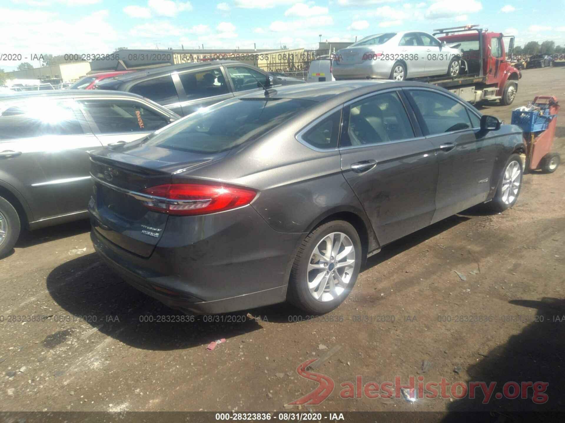 3FA6P0RU3JR147853 2018 FORD FUSION HYBRID