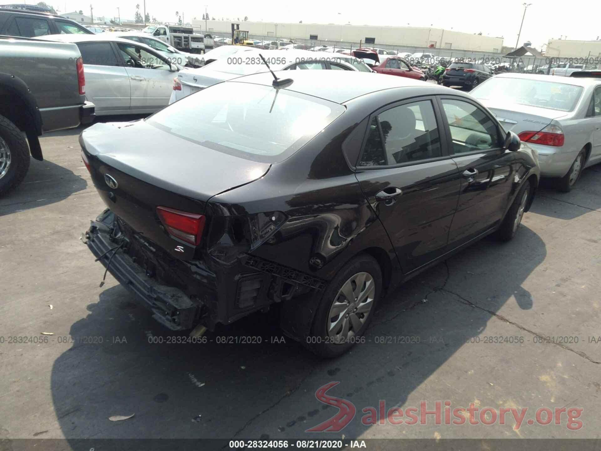 3KPA24AD5LE263099 2020 KIA RIO