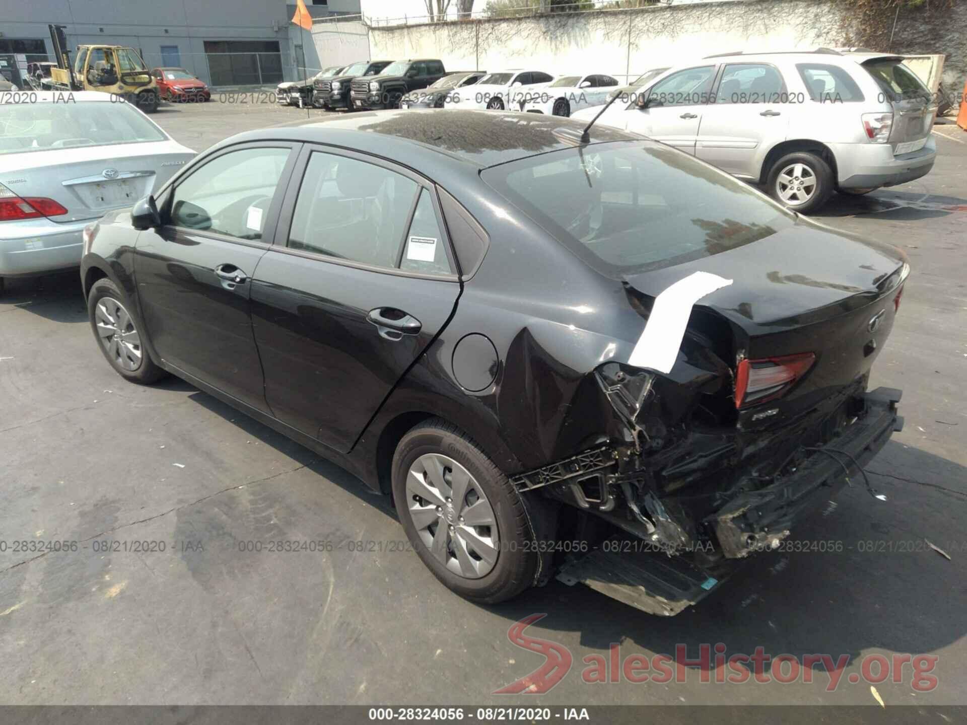 3KPA24AD5LE263099 2020 KIA RIO