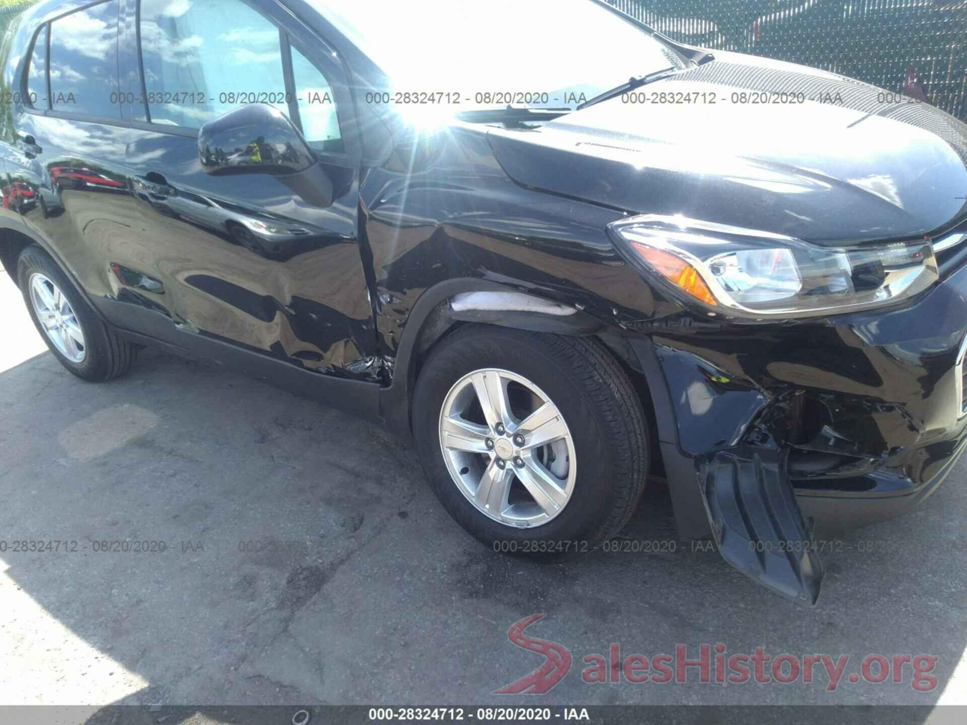 3GNCJKSB8KL239863 2019 CHEVROLET TRAX