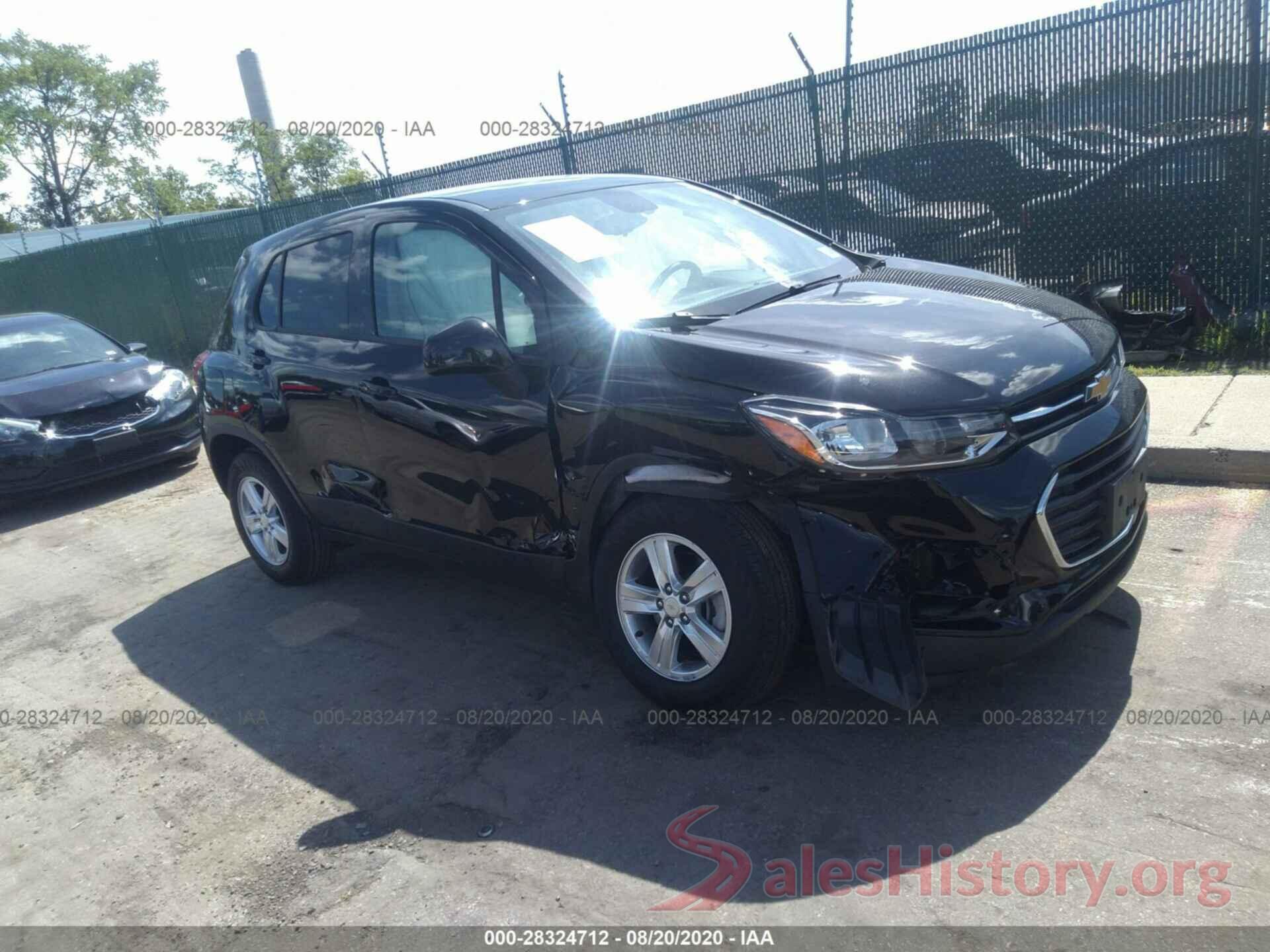 3GNCJKSB8KL239863 2019 CHEVROLET TRAX