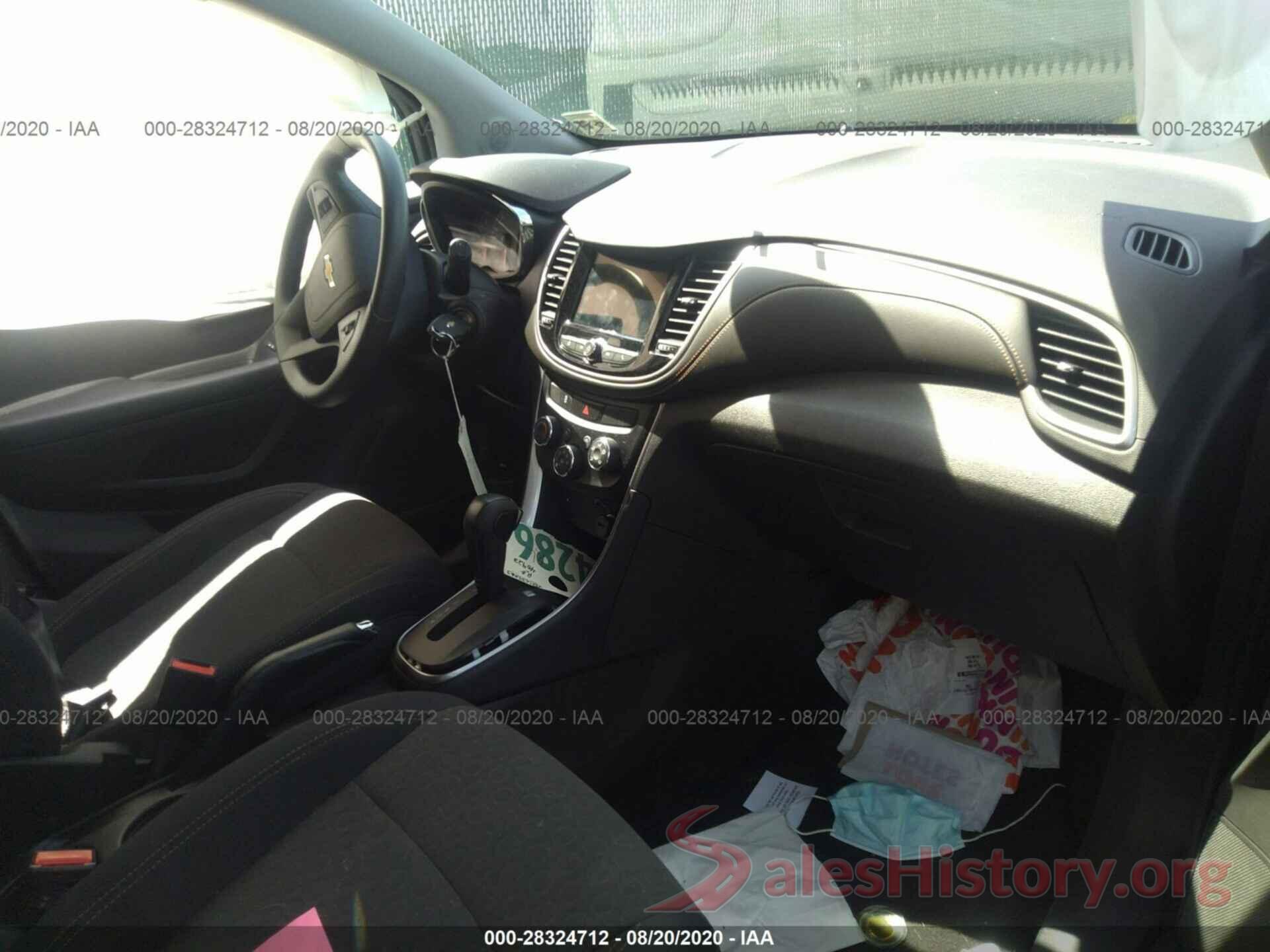 3GNCJKSB8KL239863 2019 CHEVROLET TRAX