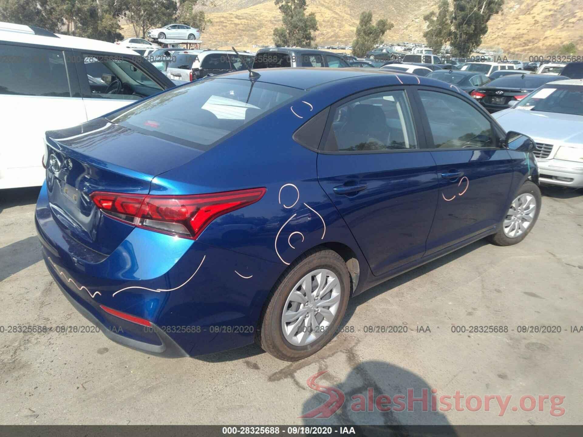 3KPC24A34JE019649 2018 HYUNDAI ACCENT