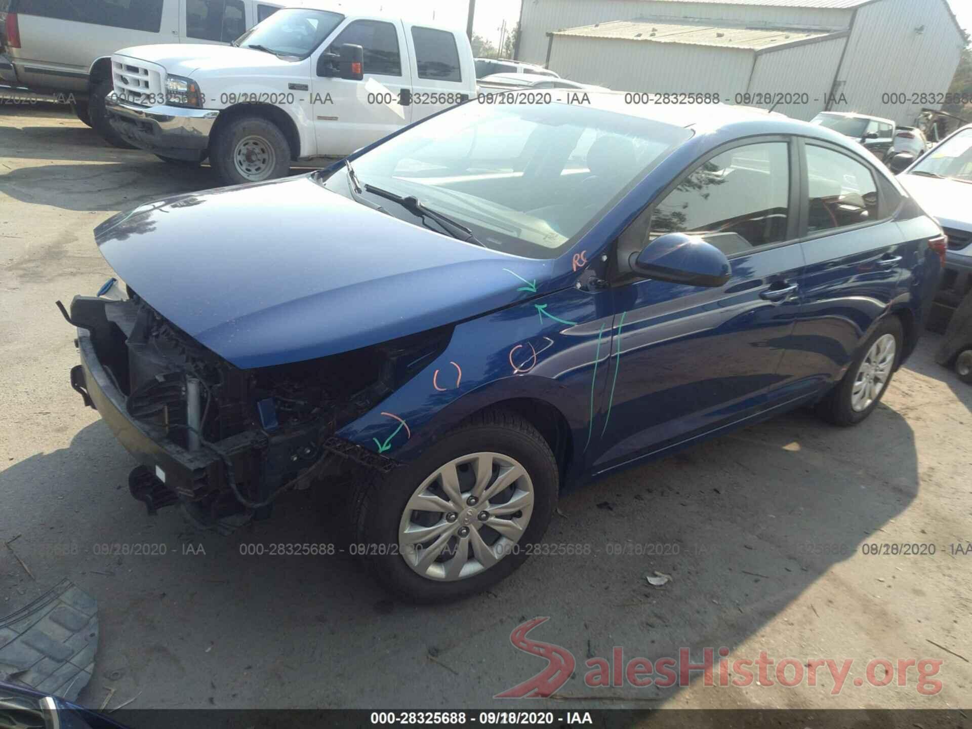 3KPC24A34JE019649 2018 HYUNDAI ACCENT