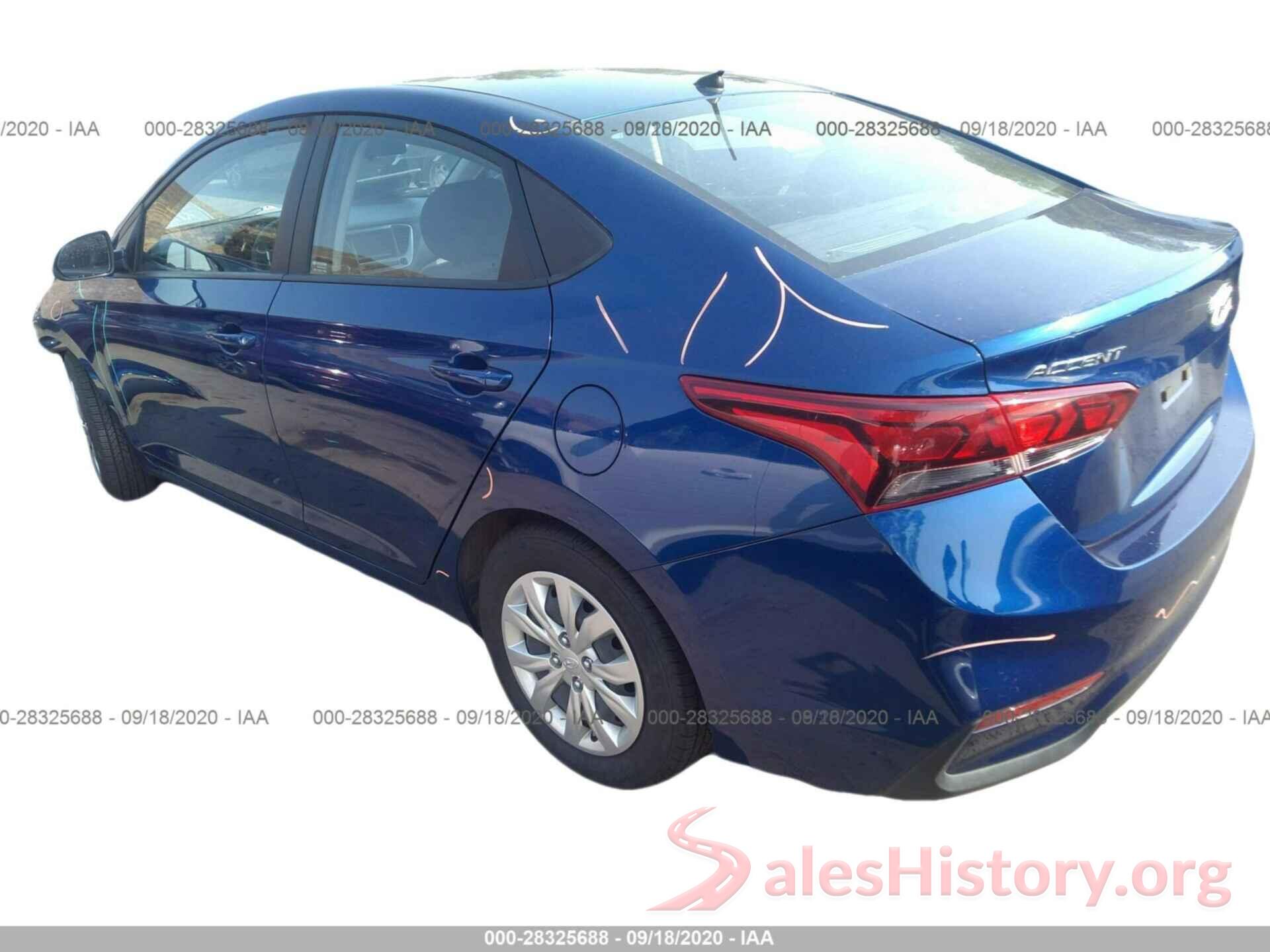 3KPC24A34JE019649 2018 HYUNDAI ACCENT