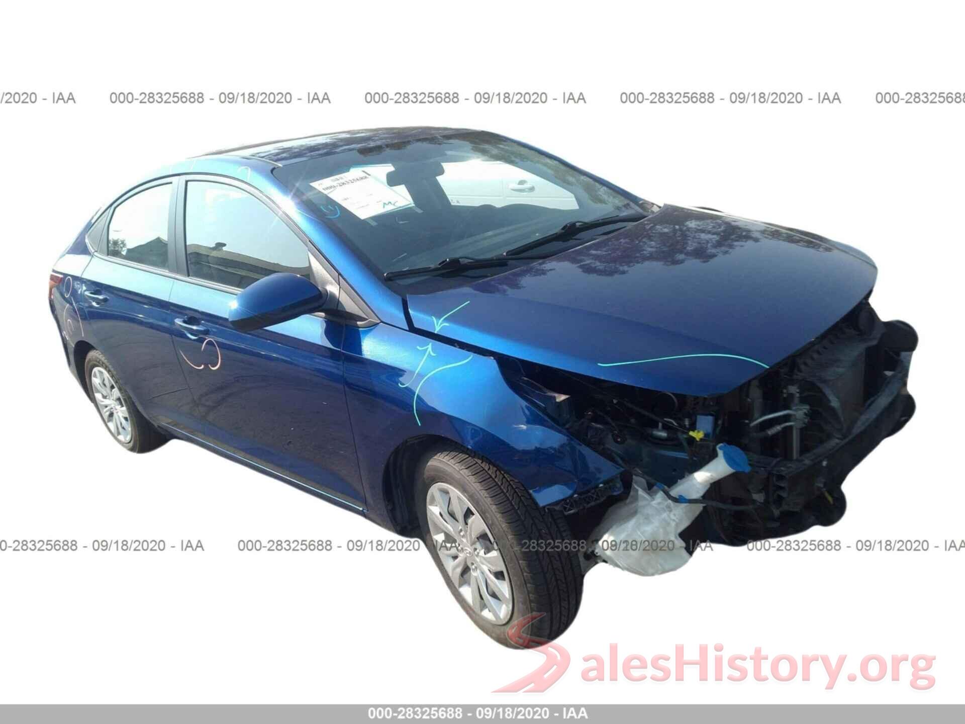 3KPC24A34JE019649 2018 HYUNDAI ACCENT