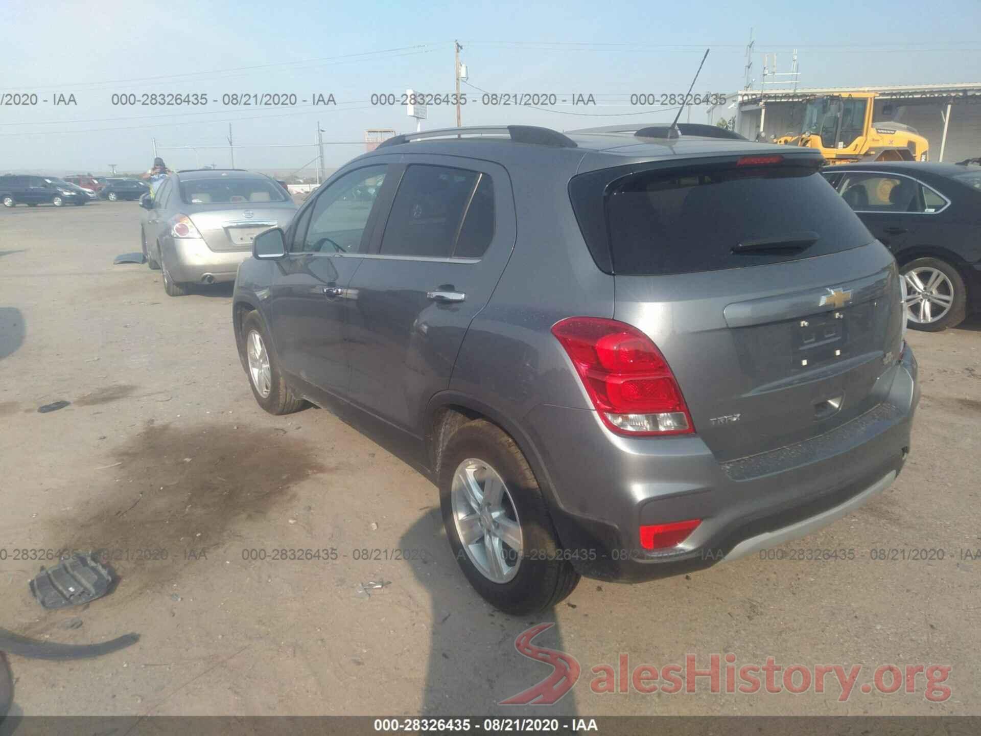 KL7CJLSB8KB902491 2019 CHEVROLET TRAX