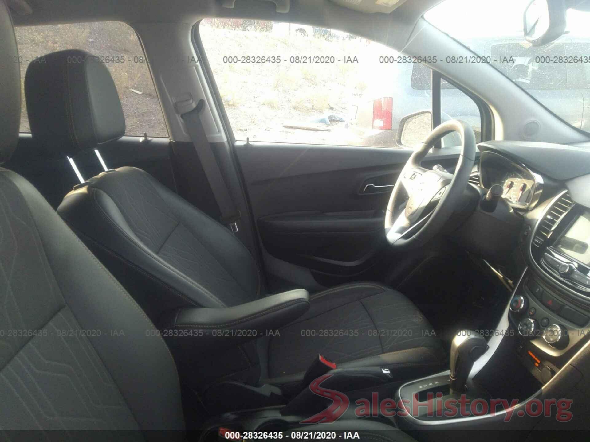 KL7CJLSB8KB902491 2019 CHEVROLET TRAX