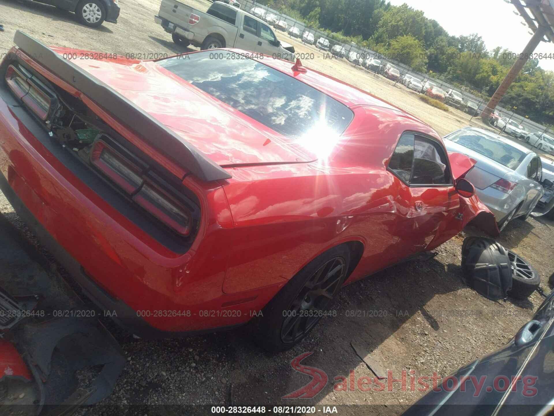 2C3CDZFJXGH284270 2016 DODGE CHALLENGER