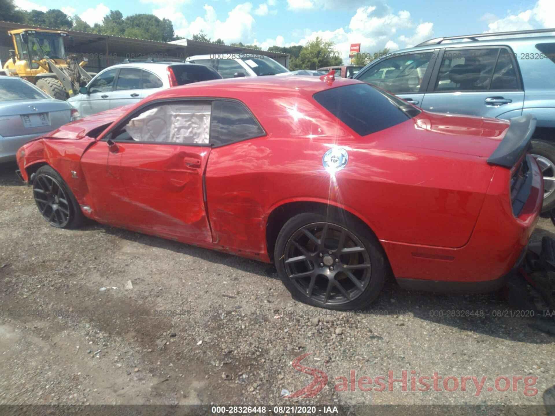 2C3CDZFJXGH284270 2016 DODGE CHALLENGER