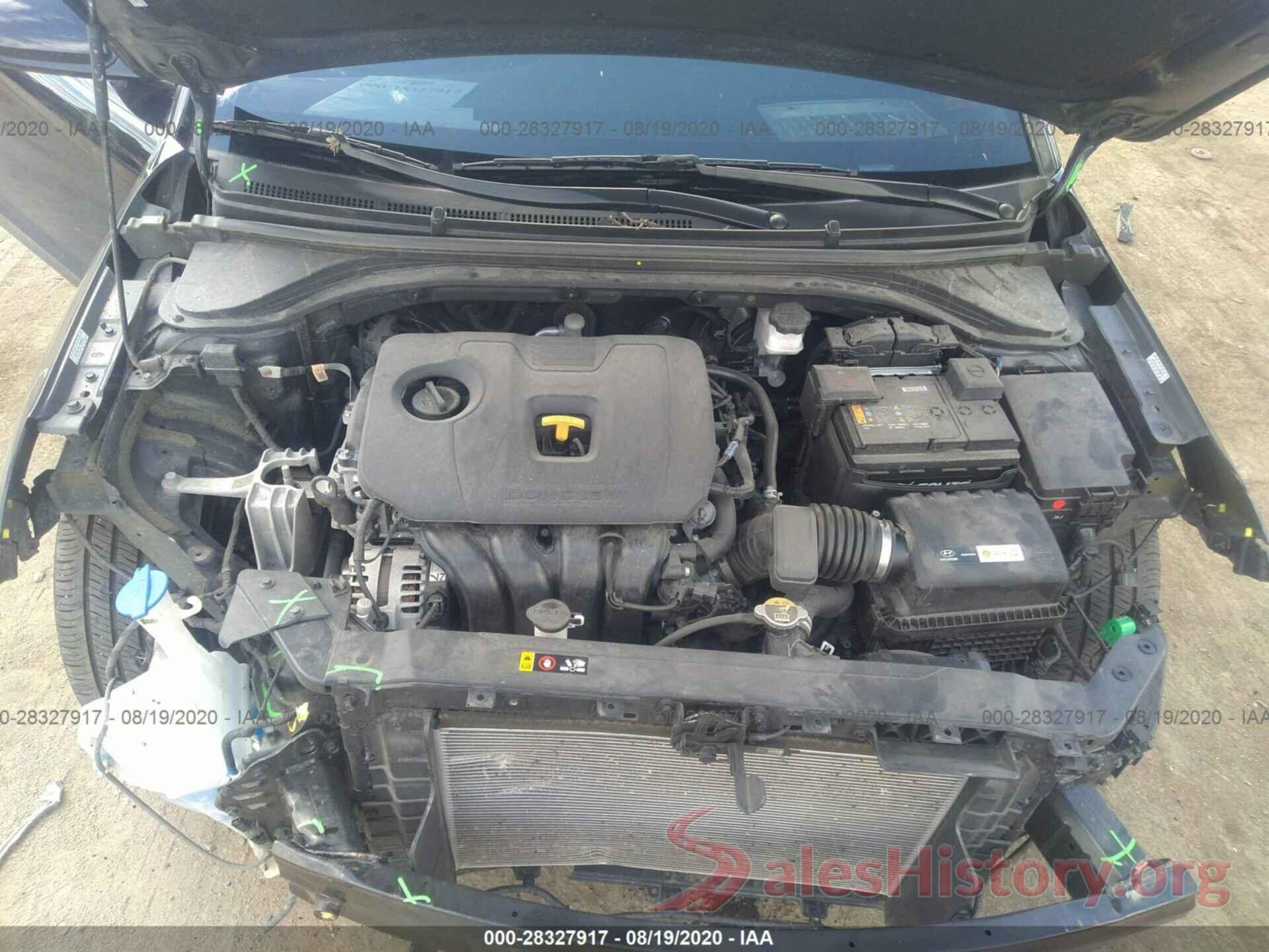 KMHD84LFXKU761644 2019 HYUNDAI ELANTRA