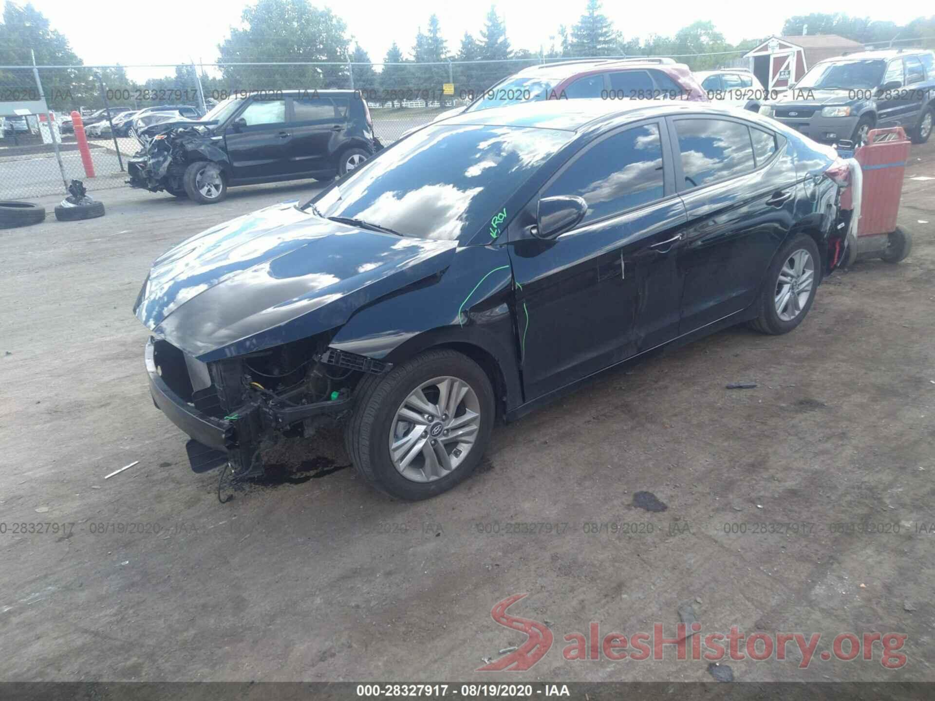 KMHD84LFXKU761644 2019 HYUNDAI ELANTRA