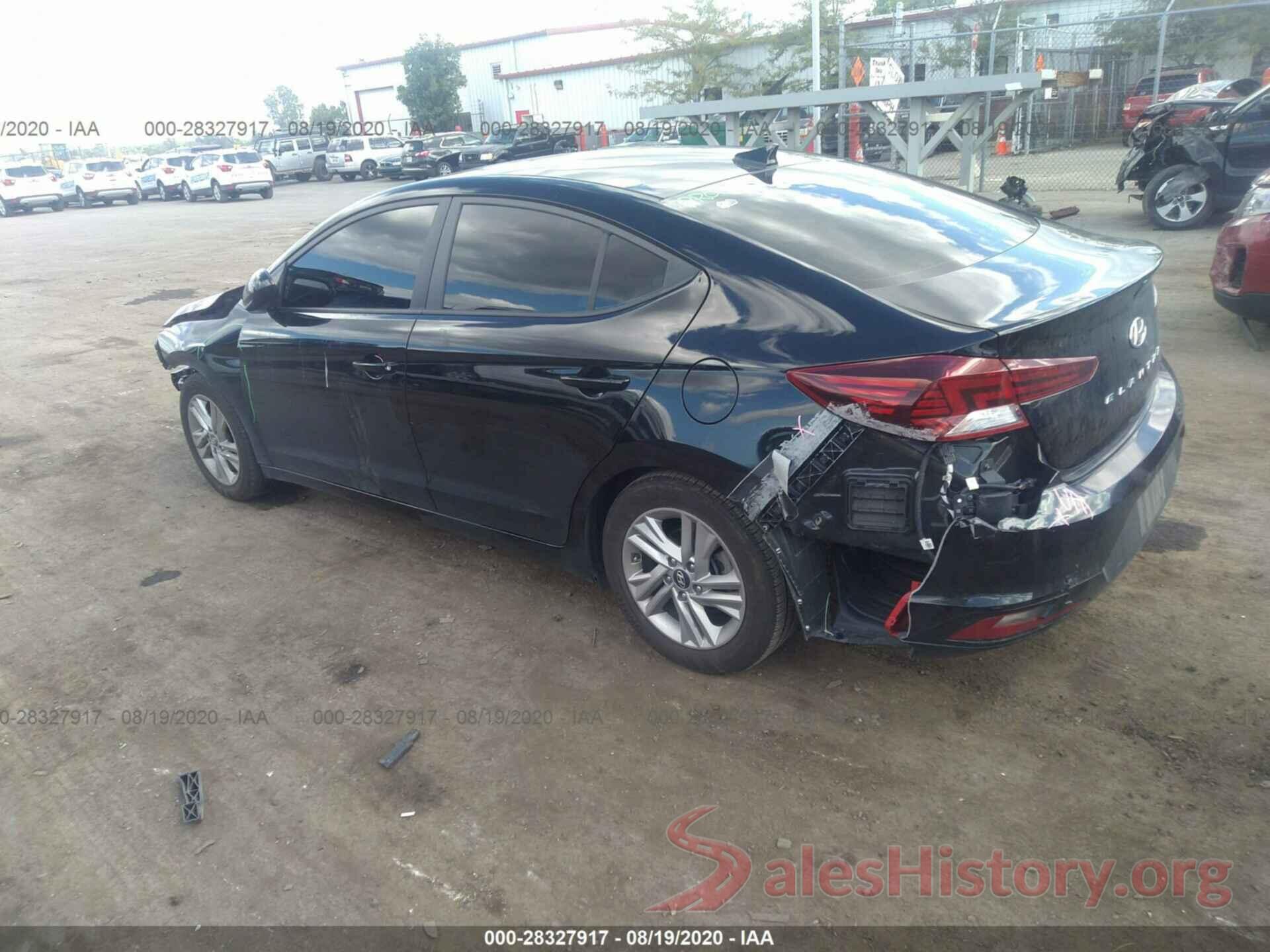 KMHD84LFXKU761644 2019 HYUNDAI ELANTRA