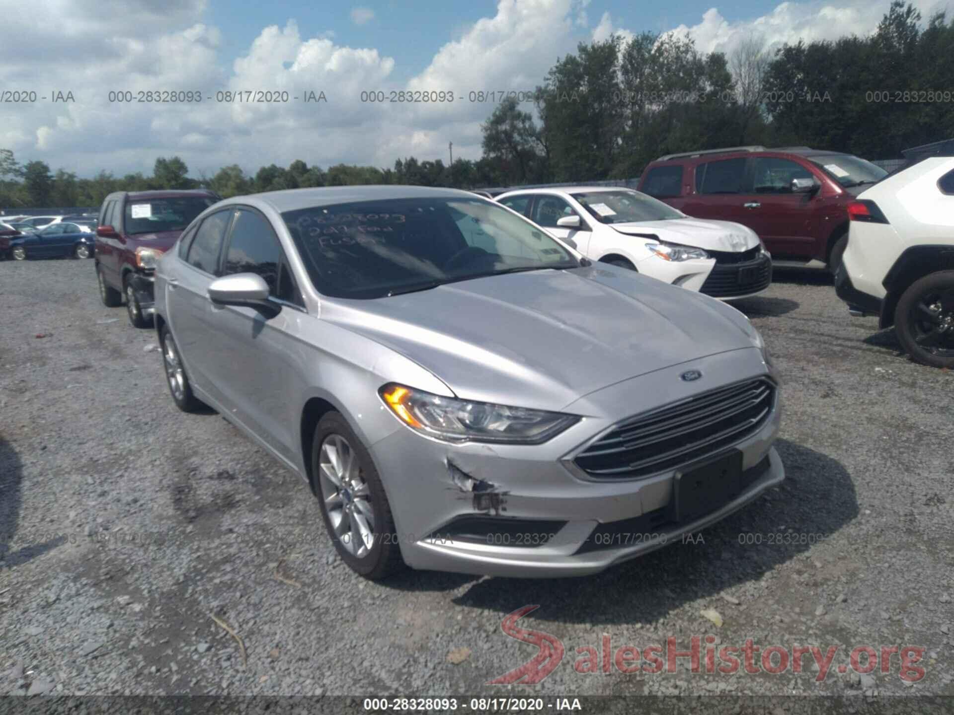 3FA6P0LU8HR325761 2017 FORD FUSION