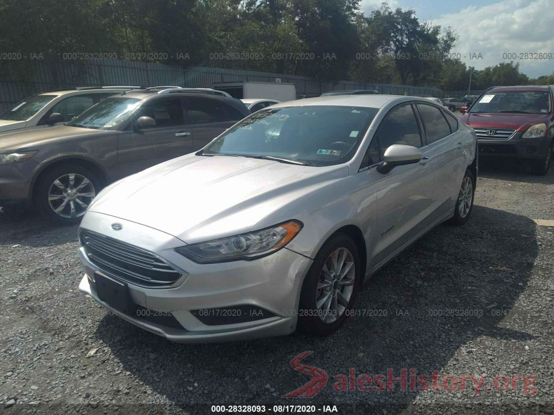 3FA6P0LU8HR325761 2017 FORD FUSION