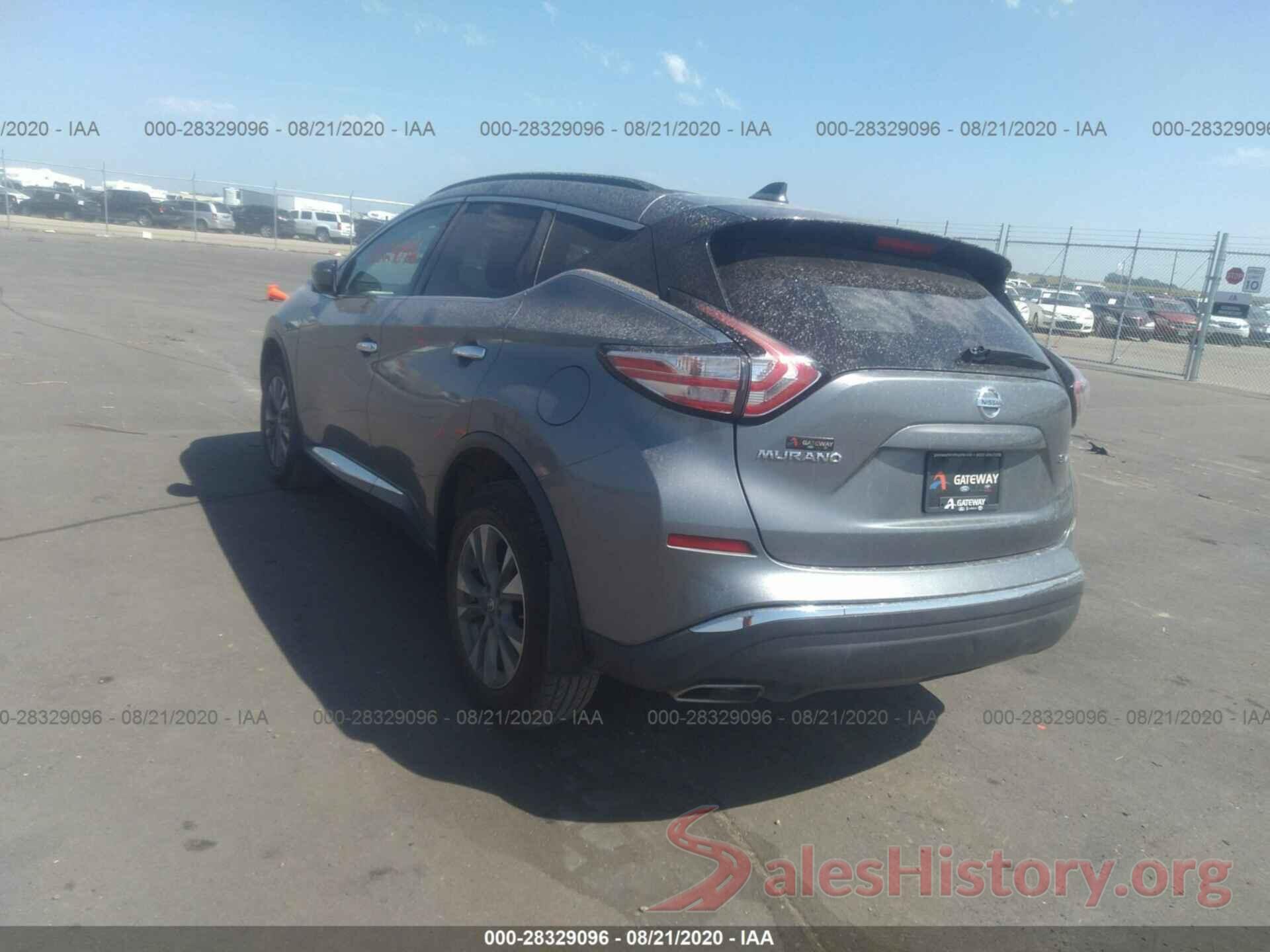 5N1AZ2MHXJN101245 2018 NISSAN MURANO