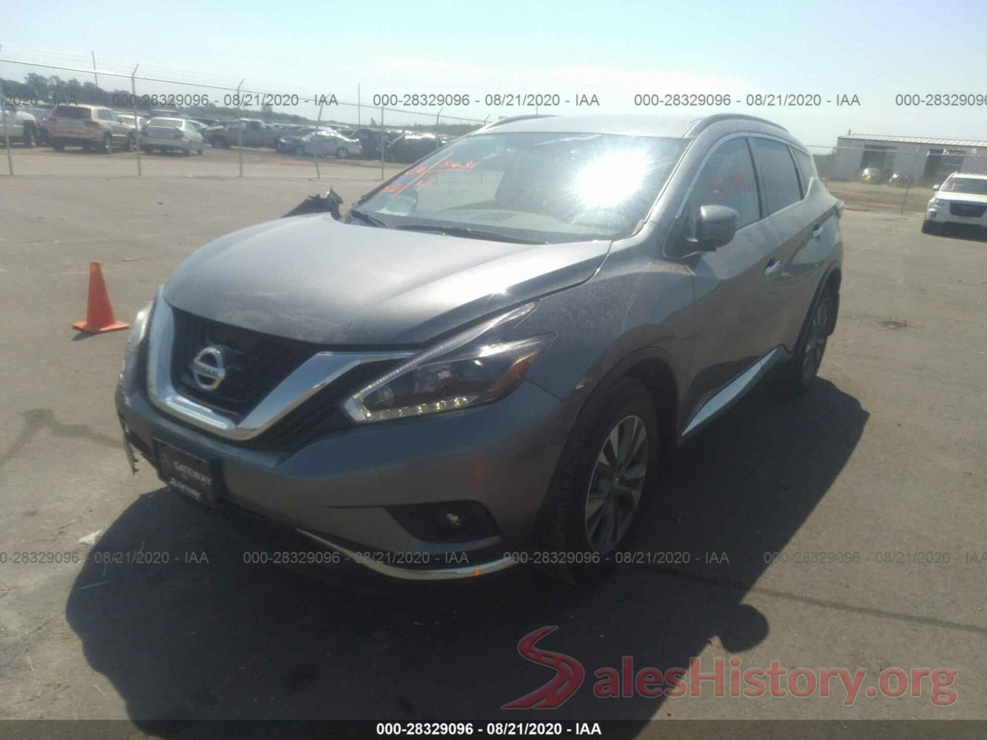 5N1AZ2MHXJN101245 2018 NISSAN MURANO