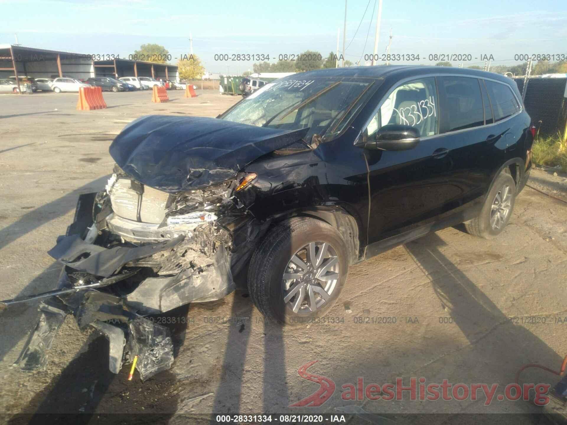 5FNYF6H49KB023132 2019 HONDA PILOT