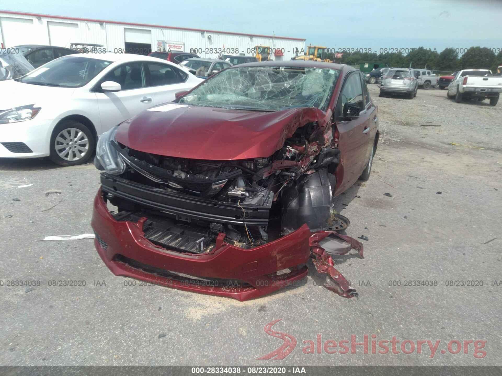 3N1AB7AP4KY346700 2019 NISSAN SENTRA