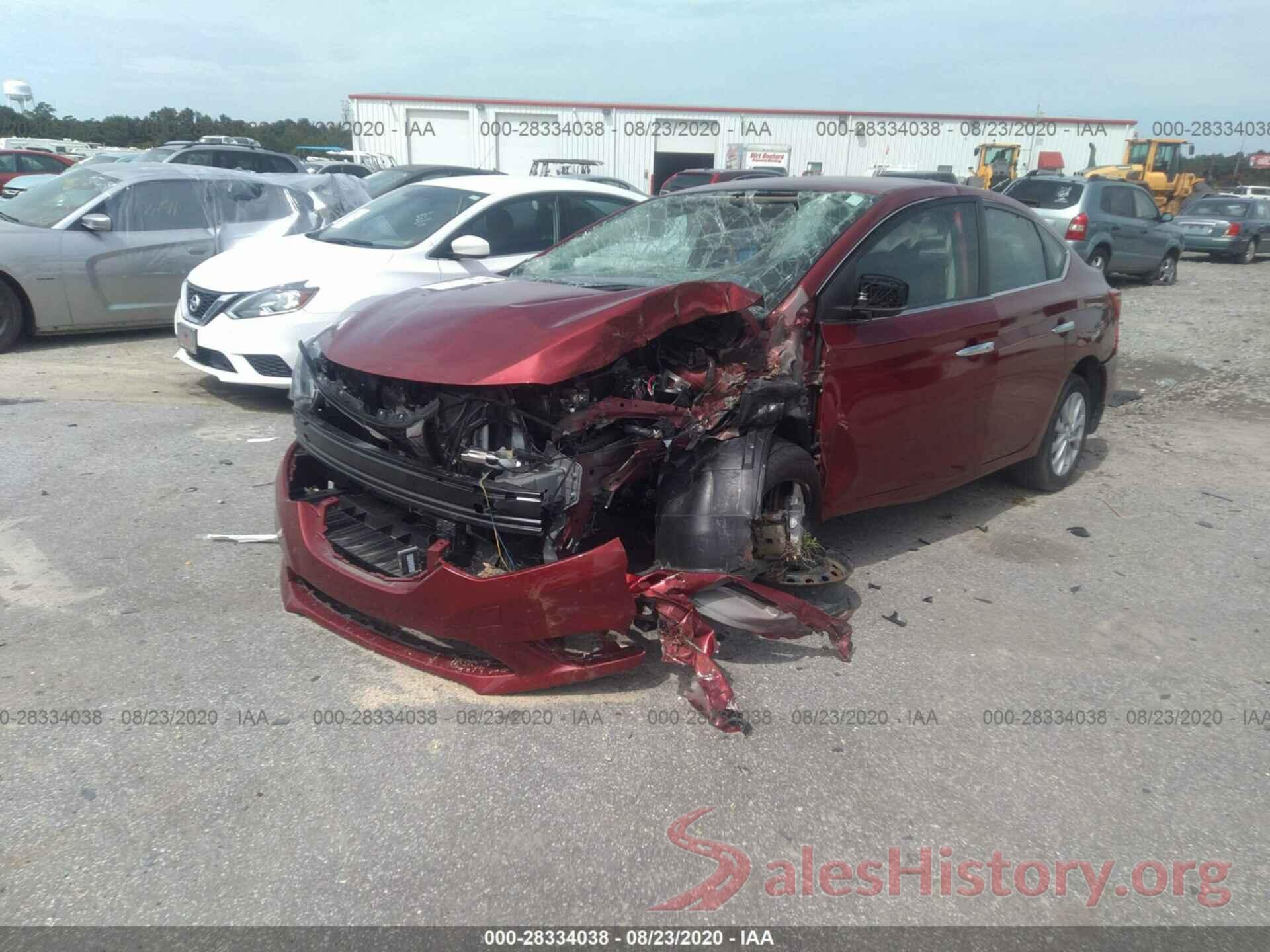 3N1AB7AP4KY346700 2019 NISSAN SENTRA