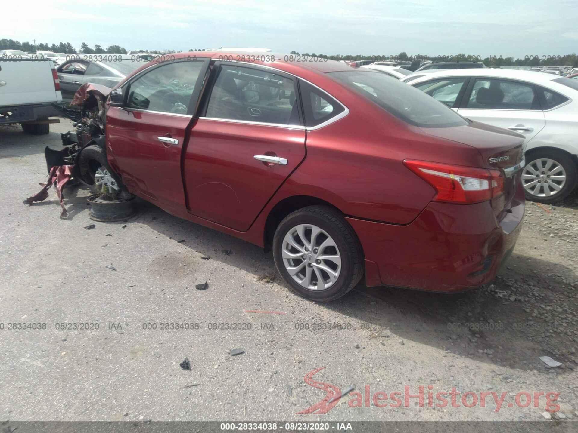 3N1AB7AP4KY346700 2019 NISSAN SENTRA