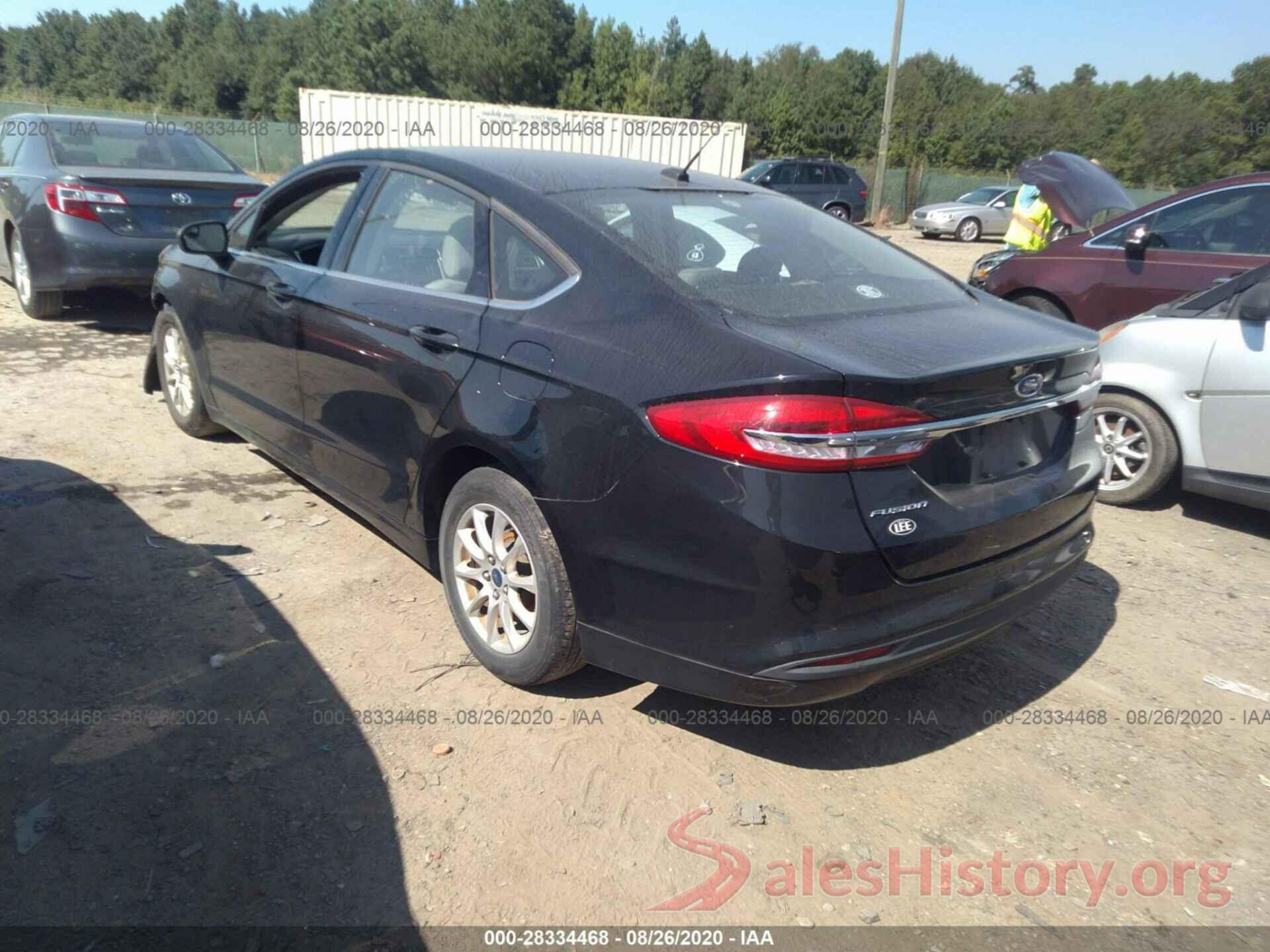 3FA6P0G76HR327934 2017 FORD FUSION