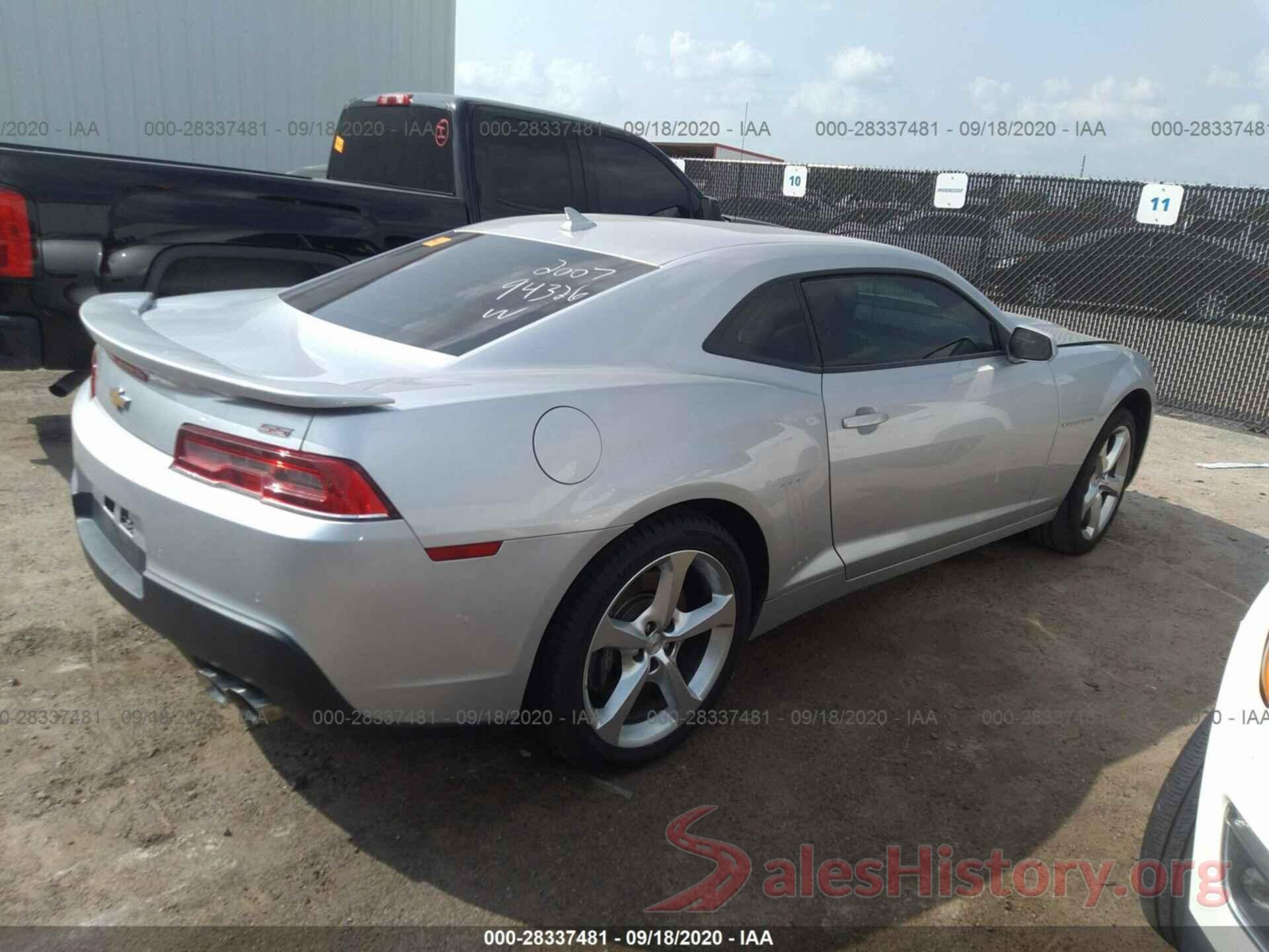 2G1FJ1EW7F9202089 2015 CHEVROLET CAMARO