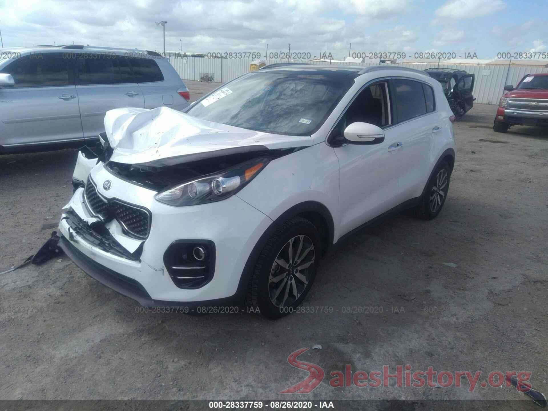 KNDPN3AC8H7244735 2017 KIA SPORTAGE