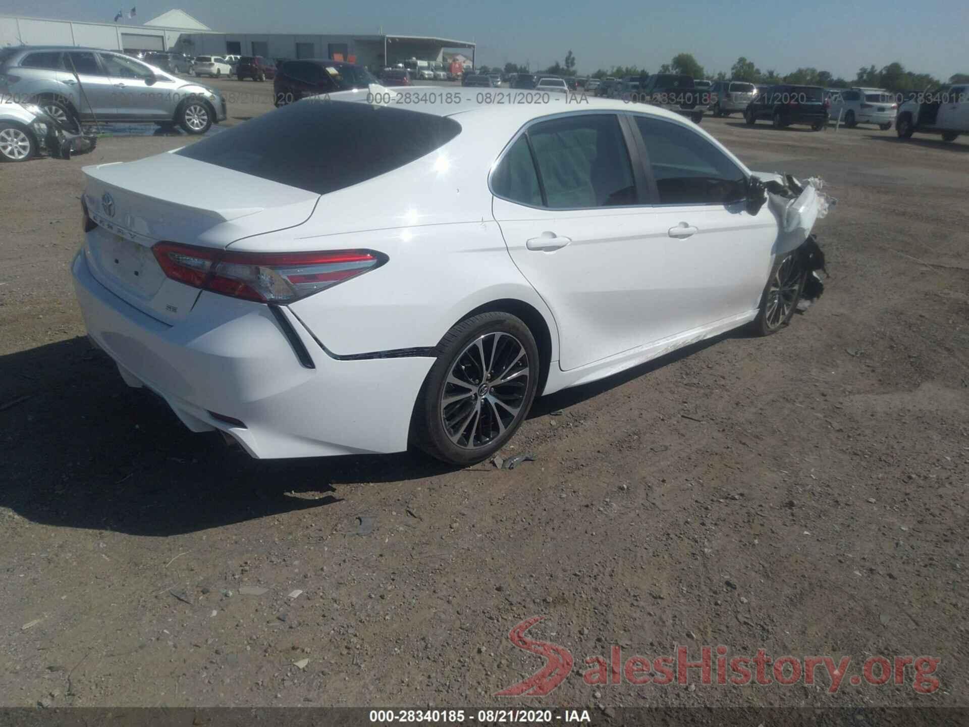 4T1B11HK0KU707902 2019 TOYOTA CAMRY