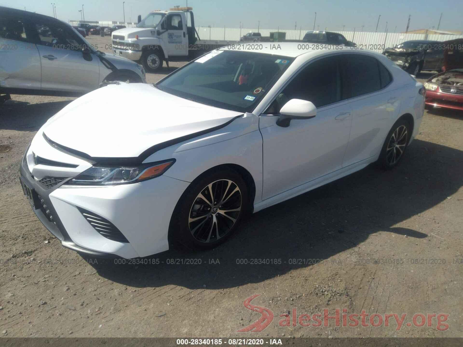 4T1B11HK0KU707902 2019 TOYOTA CAMRY