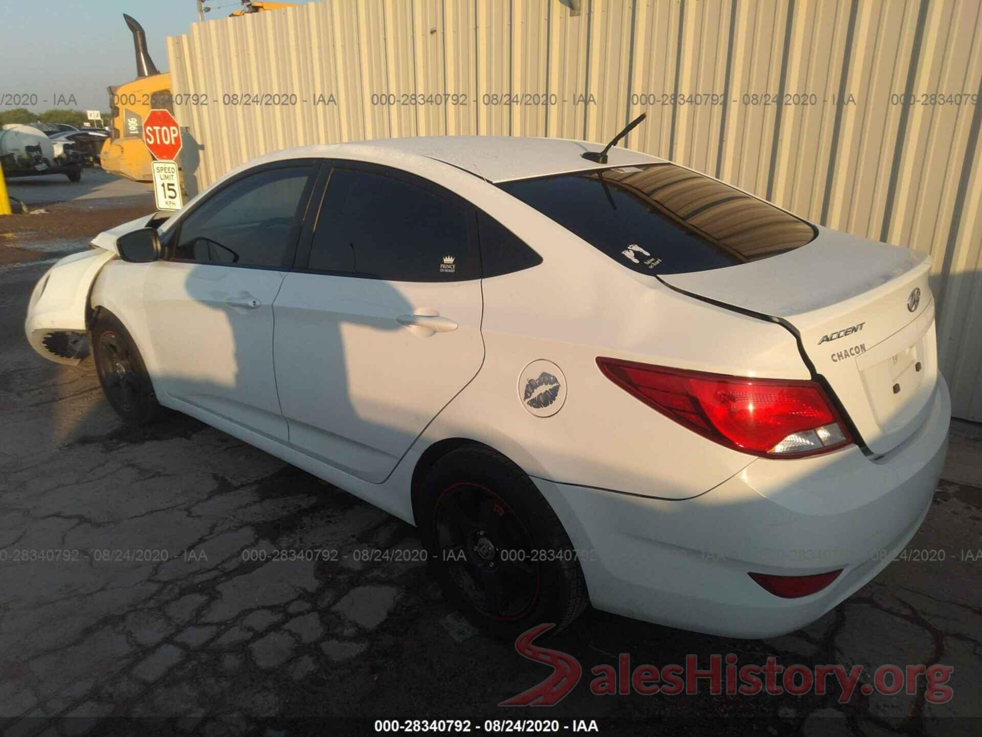 KMHCT4AE3GU003169 2016 HYUNDAI ACCENT