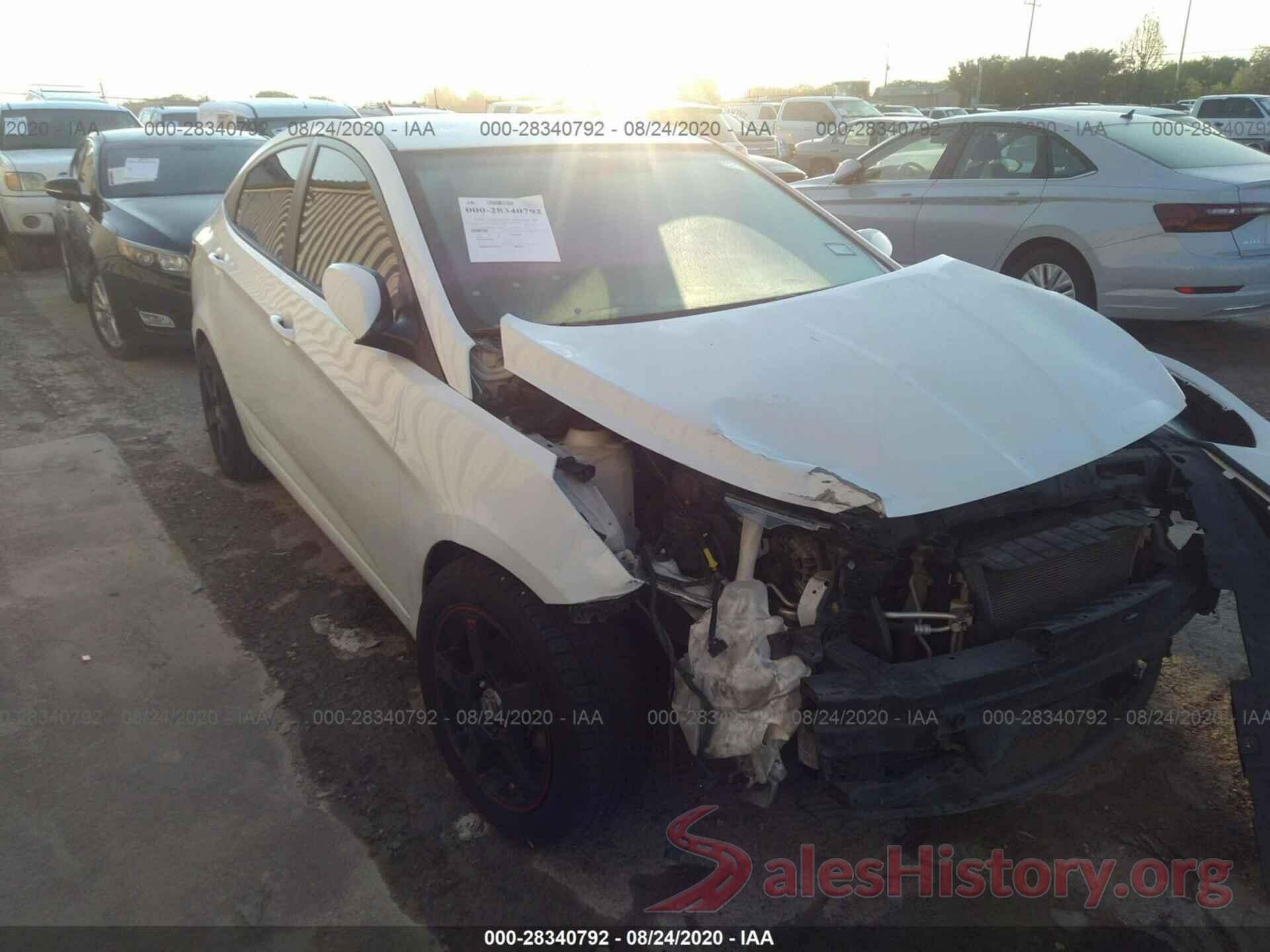 KMHCT4AE3GU003169 2016 HYUNDAI ACCENT