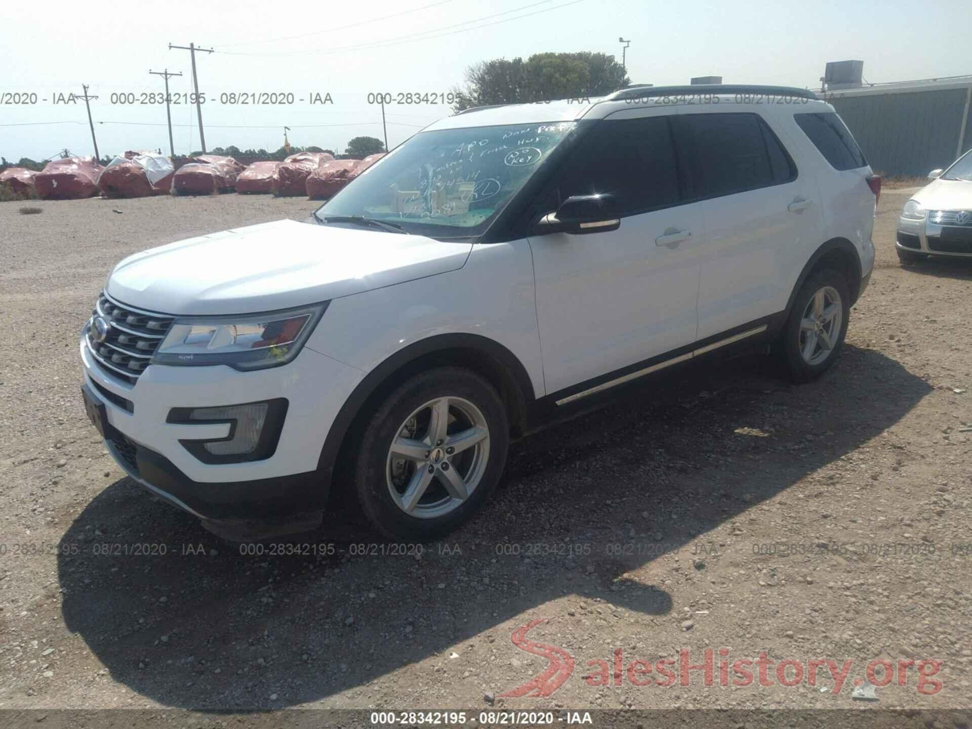 1FM5K7D89GGD02084 2016 FORD EXPLORER